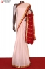 Contrast Classic Pure Mysore Crepe Silk Saree